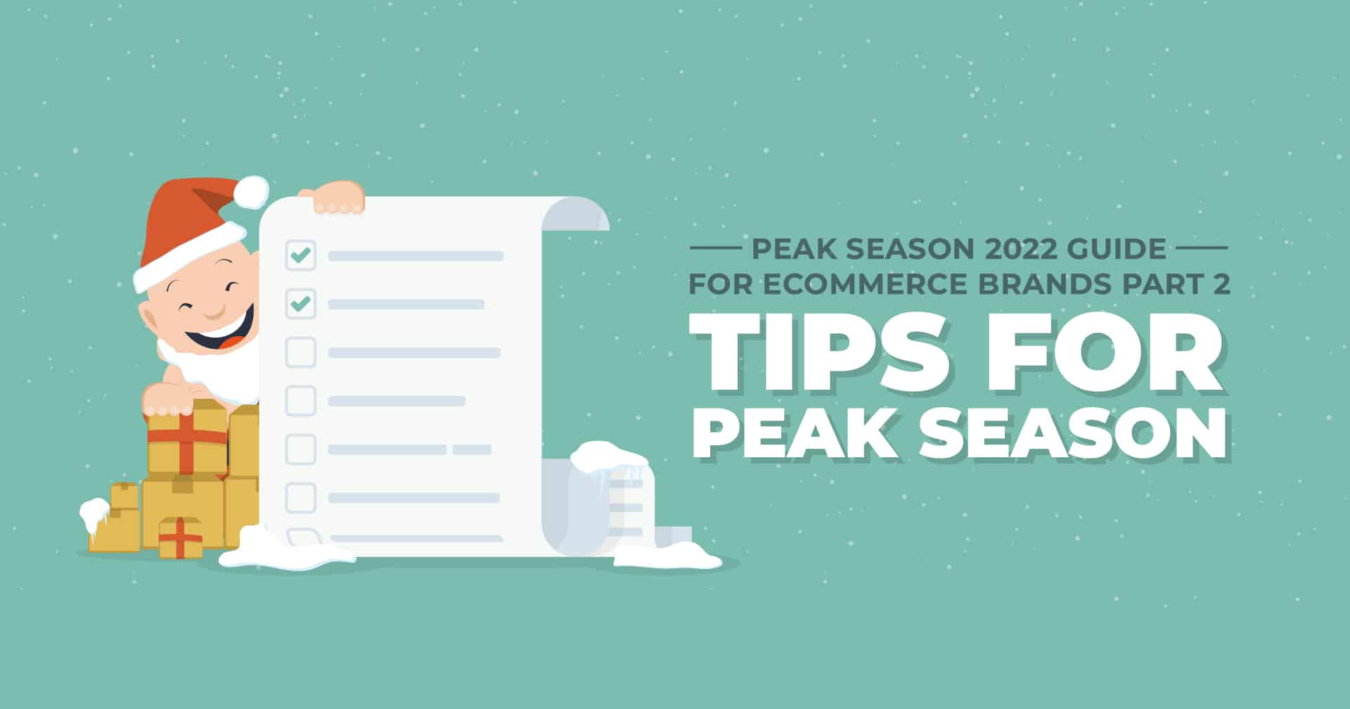 Tips for Peak Season