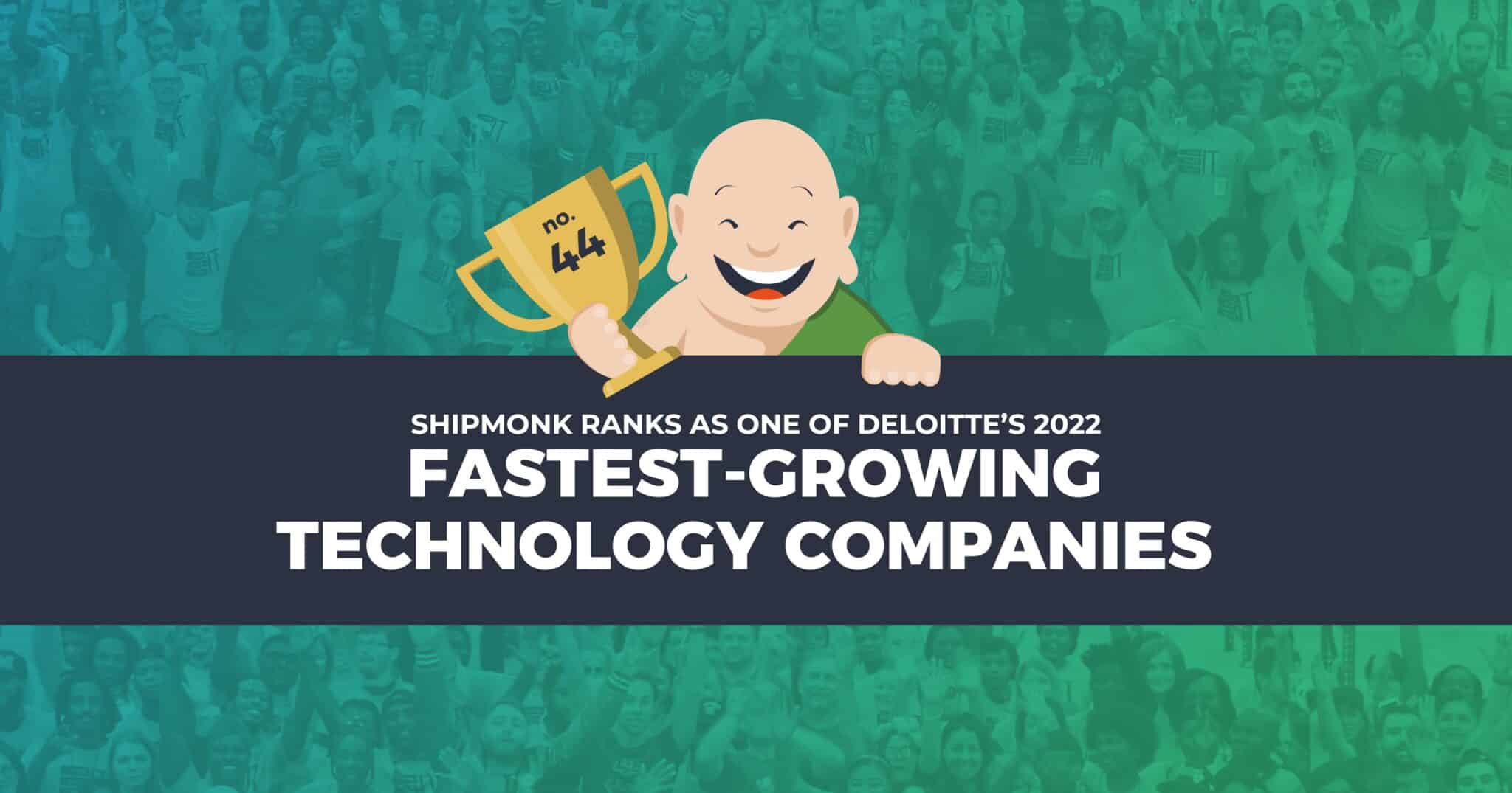 ShipMonk Ranks No. 44 on Deloitte's 2022 Fastest-Growing Technology Companies List