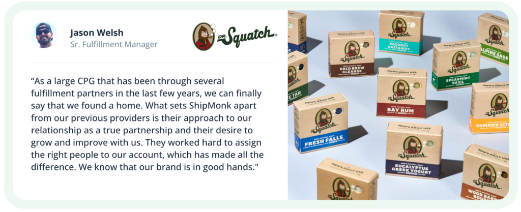 Dr. Squatch Testimonial