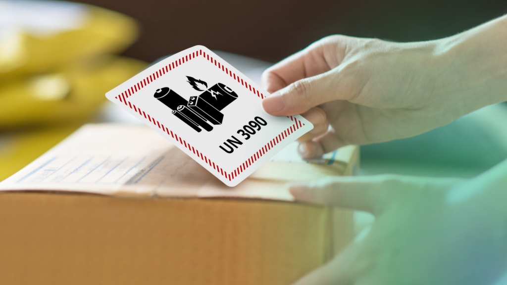 With a warm, can-do touch, one carefully affixes a UN 3090 hazard label—a smart move when dispatching lithium metal batteries. The iconic battery and flame graphics remind us this isn’t your everyday parcel; it’s an important safety step for shipping hazardous goods. At ShipMonk.com, taking the extra moment to ensure proper hazmat labeling helps packages travel safely and compliantly, so you—and your customers—can rest easy knowing that every detail is handled with care. via ShipMonk.com