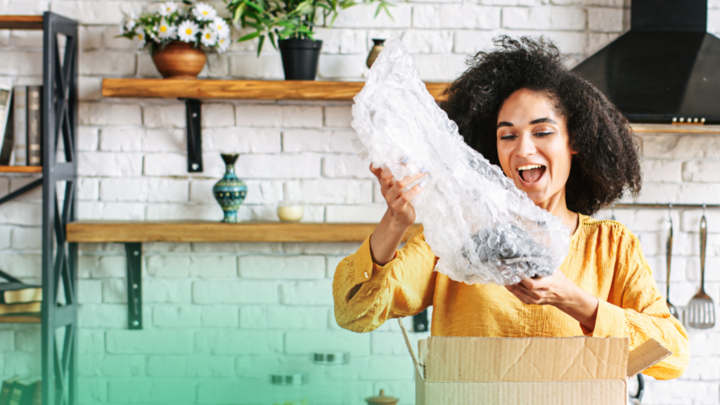 There’s something truly special about that moment when you open a package in your own kitchen—especially one from Home & Garden Fulfillment. Picture this: you, in a cheerful yellow shirt, surrounded by lush houseplants and charming décor, eagerly peeling away bubble wrap to reveal that long-awaited treasure. It’s the kind of simple pleasure that brightens any day! And thanks to ShipMonk.com ensuring quick and reliable delivery, those delightful home accents arrive safely—making every unboxing feel just a bit more magical. via ShipMonk.com