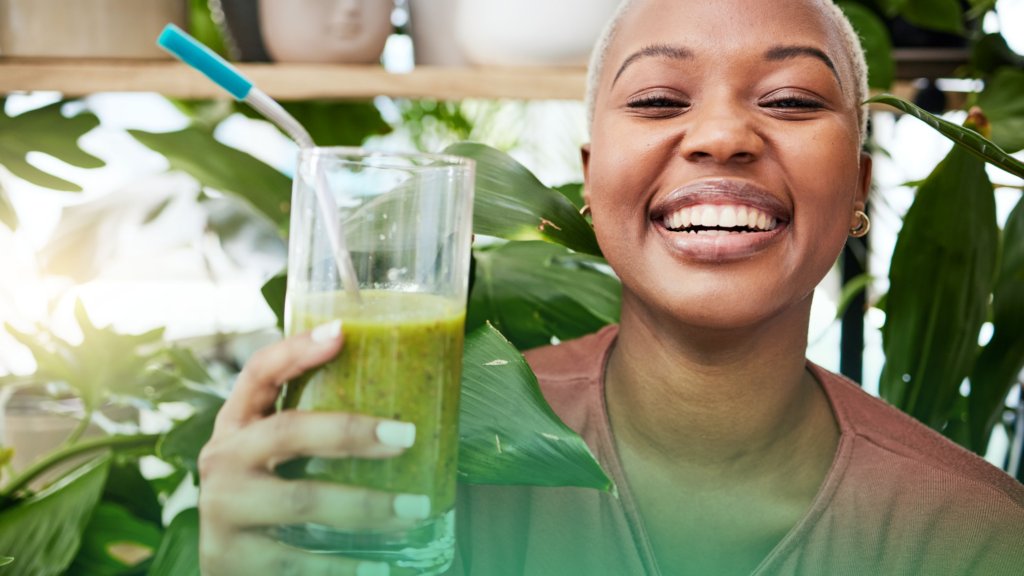 Picture this: A bright, inviting space filled with vibrant greenery, where a cheerful individual with short hair lifts a glass of sunshine-green smoothie—complete with a striped straw. The fresh energy is as contagious as Tom Hanks’ grin and the scene is styled to perfection, Martha Stewart approved! It’s pure inspiration for any health and nutrition brand looking to delight customers. ShipMonk.com helps you deliver that same joy—ensuring your products arrive in perfect condition so every unboxing feels just as fresh and uplifting. via ShipMonk.com