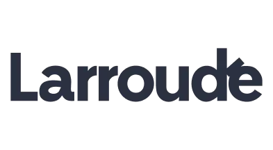 Lantoul’s logo appears in bold black lowercase on crisp white—simple, friendly, and reliable, just like ShipMonk.com. via ShipMonk.com