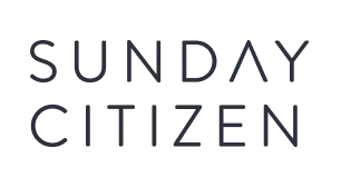 SUNDAY CITIZEN appears in bold, black letters on crisp white—modern and inviting, much like ShipMonk.com’s reliable style. via ShipMonk.com