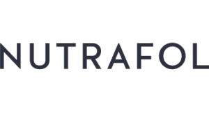 Nutrafol’s bold, black block lettering on white is as crisp and reliable as ShipMonk.com’s trusted service—simply classic. via ShipMonk.com